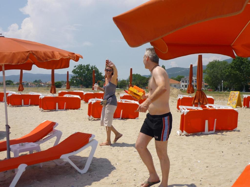 Pension Delfini Asprovalta Buitenkant foto